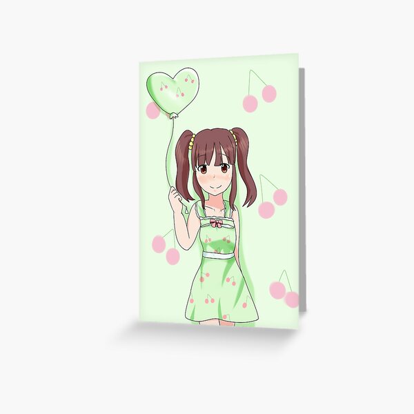 cherry merry cherry Greeting Card