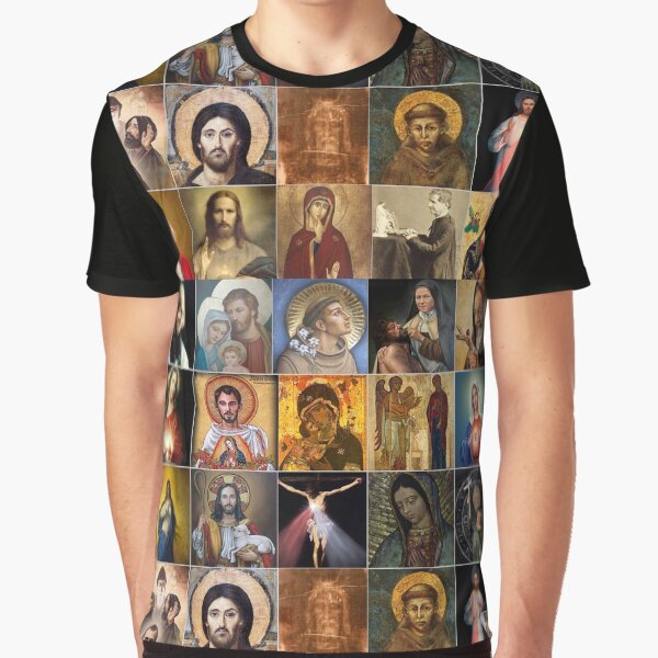Item preview, Saints Jesus Mary I trust in You designed and sold by AMDG Line.