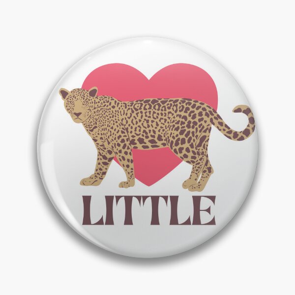 Item preview, Cheetah Heart Big Little Design LITTLE designed and sold by mirandanugent.