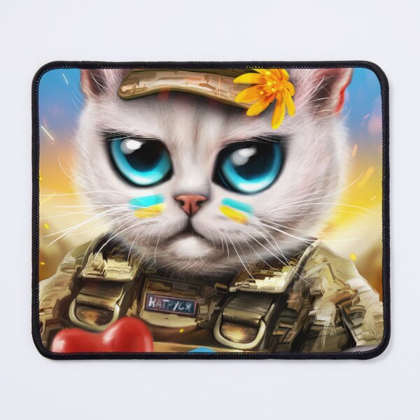 Item preview, Ukrainian Army medic cat designed and sold by MaryshaArt.