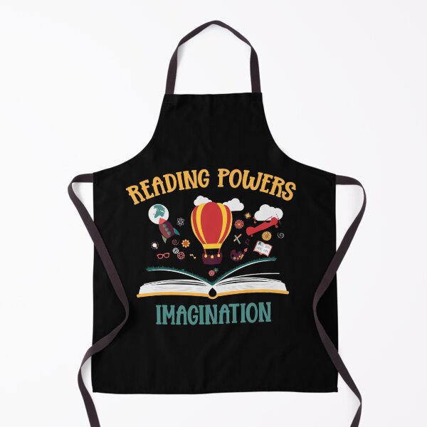 Item preview, Reading Powers Imagination Books Bookworm Reading Teacher designed and sold by Dressed For Duty.