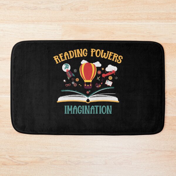 Item preview, Reading Powers Imagination Books Bookworm Reading Teacher designed and sold by Dressed For  Duty.