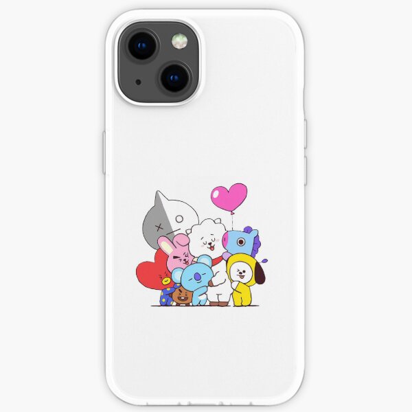 bts BT21 Coque souple iPhone