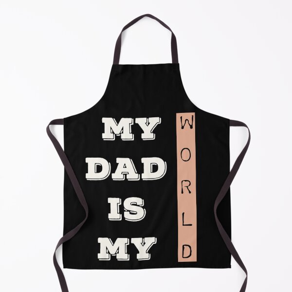 Item preview, My Dad Is My World designed and sold by ZubiyaArt.