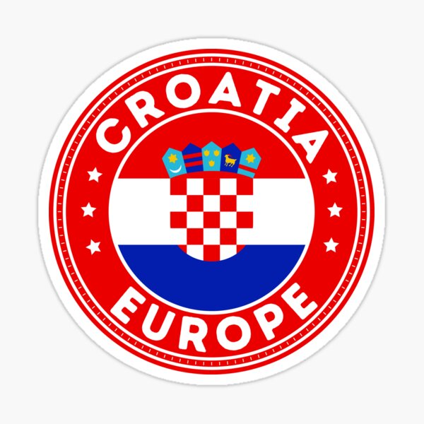 Croatian Grb Stickers for Sale