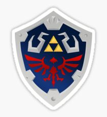 Pegatina Zelda - Escudo de Hylian