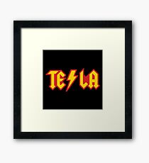 Tesla Framed Print