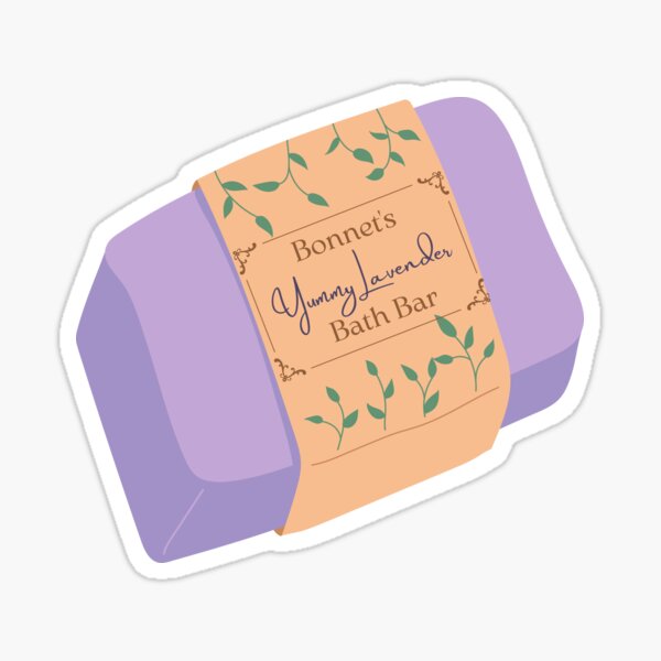 Artikel-Vorschau von Bonnet's Yummy Lavender Badeseife, designt und verkauft von nicwhitty.