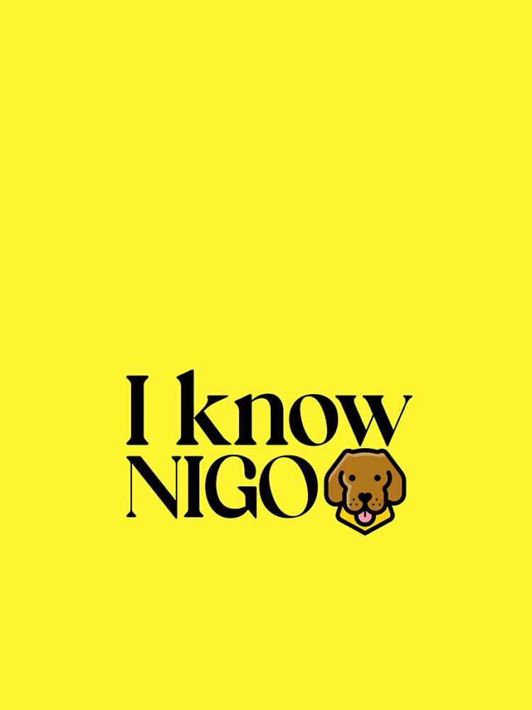 I know Nigo logo  Pullover Hoodie for Sale by ICOAHEnding