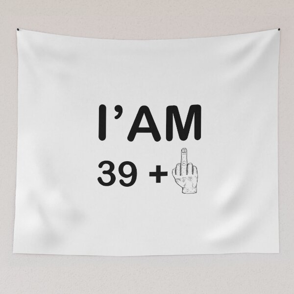 Item preview, i'm 39 plus , 40th Birthday Gift ,  designed and sold by Every Pet  Shirts.