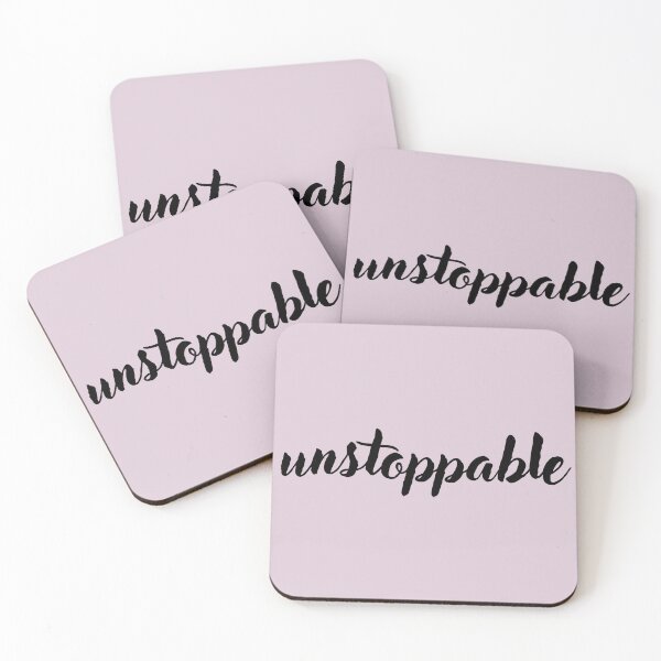 Item preview, Unstoppable - Handwritten Word In Cursive designed and sold by HopefulFlower.