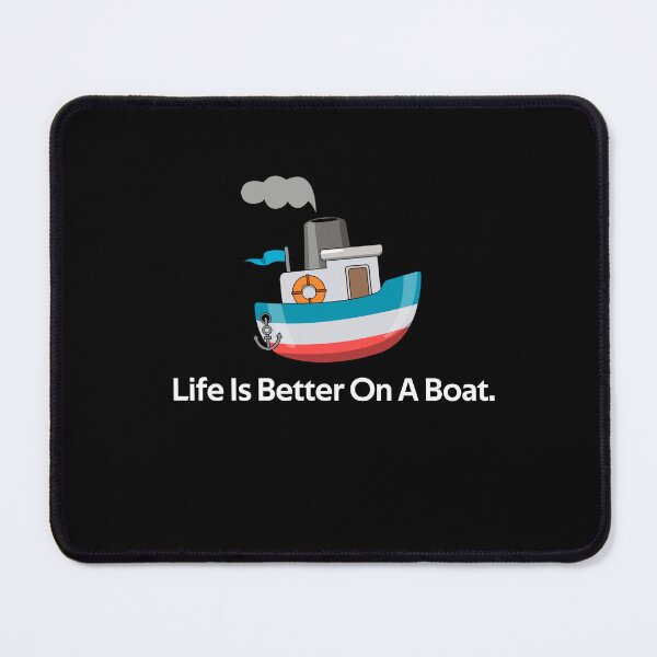 Item preview, Life Is Better On A Boat designed and sold by rachidhaz.