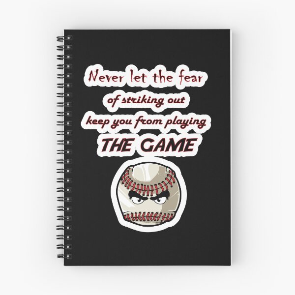 Item preview, Never Let The Fear of Striking Out Keep You From Playing The Game designed and sold by JLCableStudio.