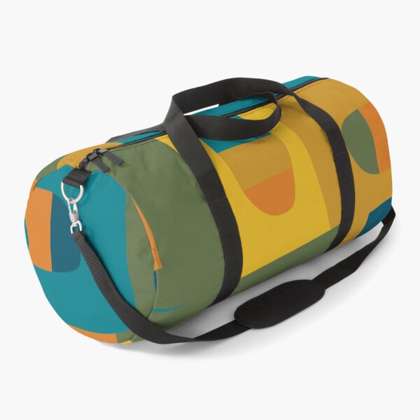 Item preview, Bo Kaap Abstract Pattern in Moroccan Teal Ochre Olive Orange Mustard designed and sold by kierkegaard.