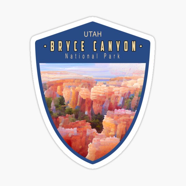 Item preview, Travel Utah American National Parks Bryce Canyon designed and sold by CattlettArt.