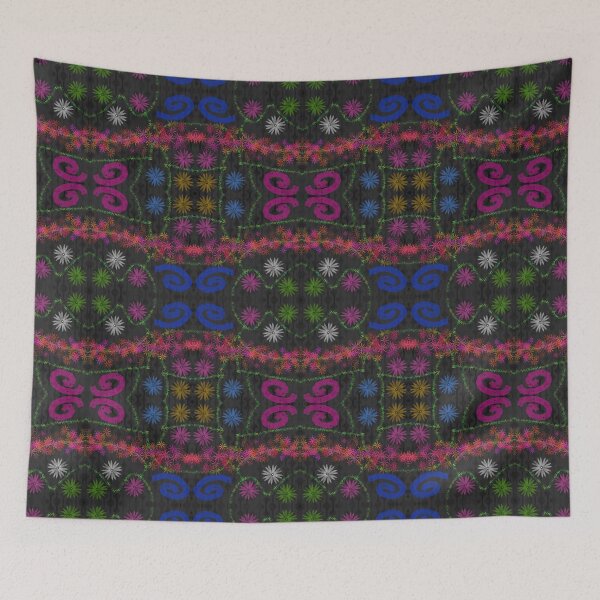 Item preview, Abstract floral pattern, spring designed and sold by Meo Design.
