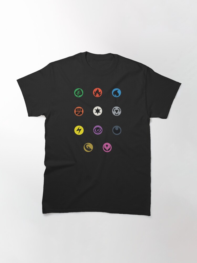 Alternate view of Energy Types Sticker Pack Classic T-Shirt