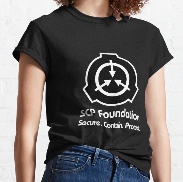 Item preview, SCP Foundation (on Black) designed and sold by Biochao.
