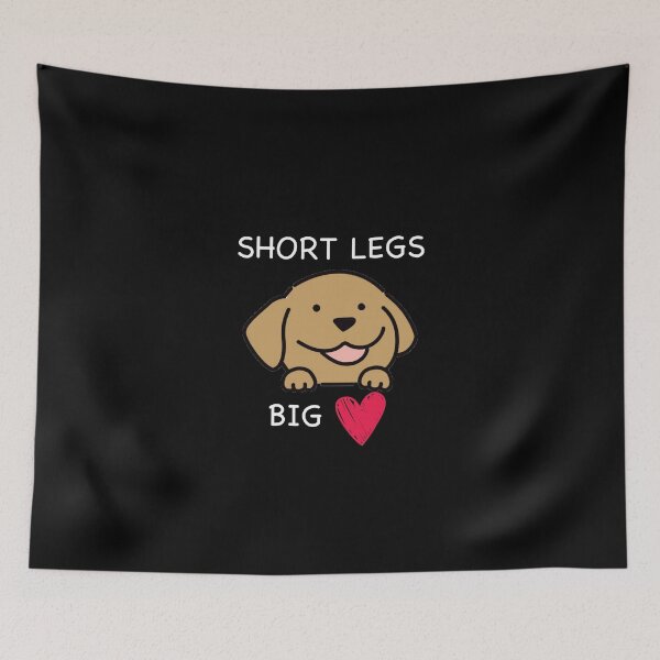 Item preview, Short Legs Big Heart designed and sold by Daschunddesigns.
