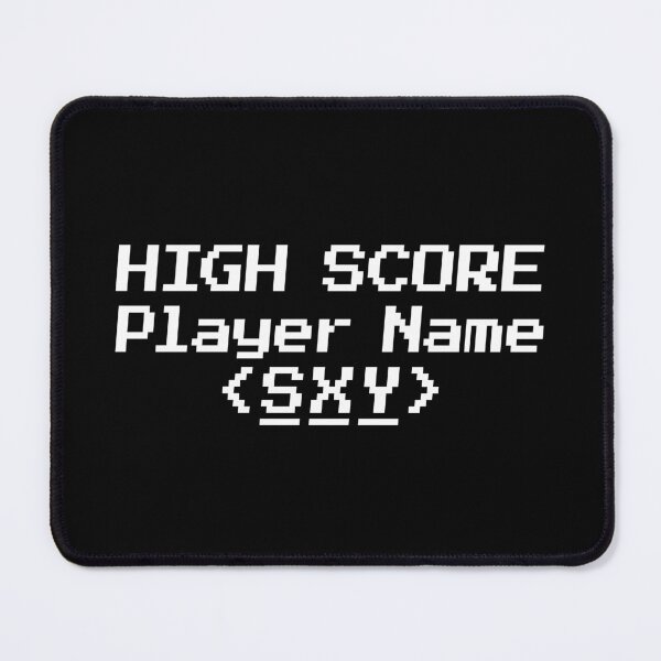 Item preview, HIGH SCORE Player Name SXY designed and sold by redacteddesign.