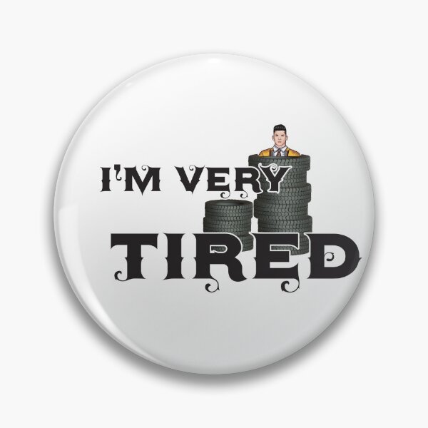 Item preview, I'm Very Tired - Funny Illustration designed and sold by GnuArt.