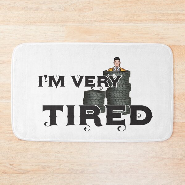 Item preview, I'm Very Tired - Funny Illustration designed and sold by GnuArt.