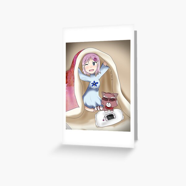 oc - elf hana Greeting Card