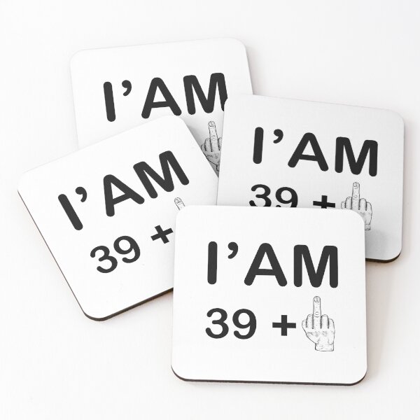 Item preview, i'm 39 plus , 40th Birthday Gift ,  designed and sold by Every Pet  Shirts.