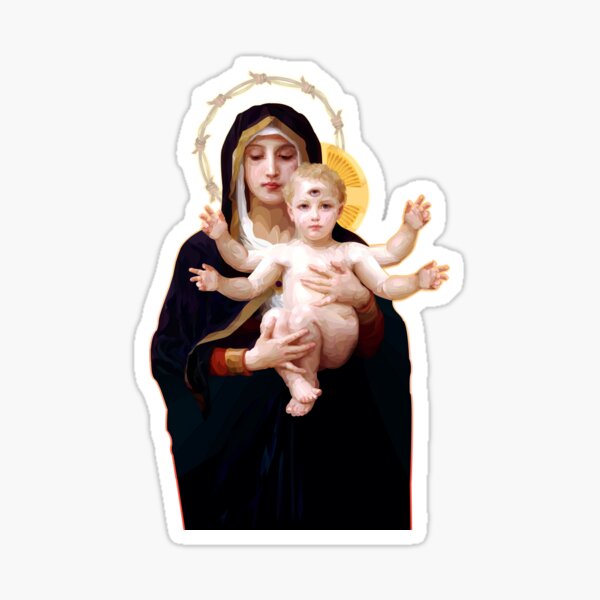 Our Lady Of Transcendence Sticker