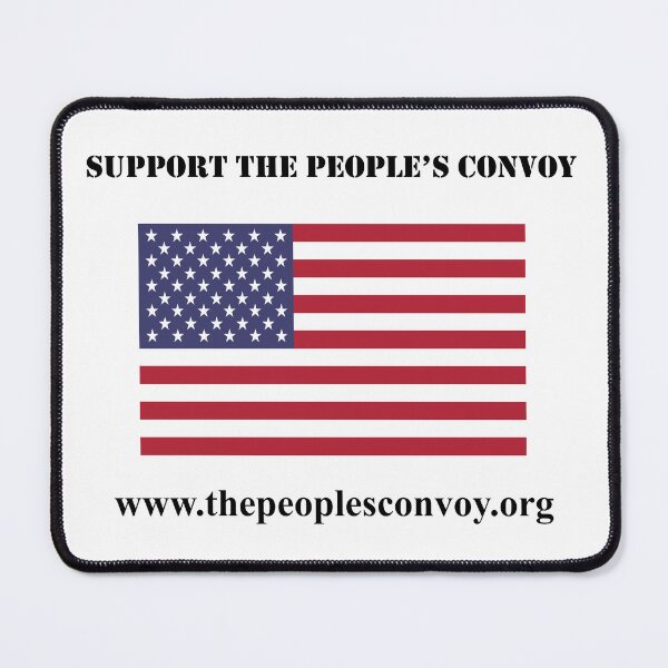 Item preview, Support The People's Convoy 2022 - Let Freedom Roll designed and sold by Rallywear.