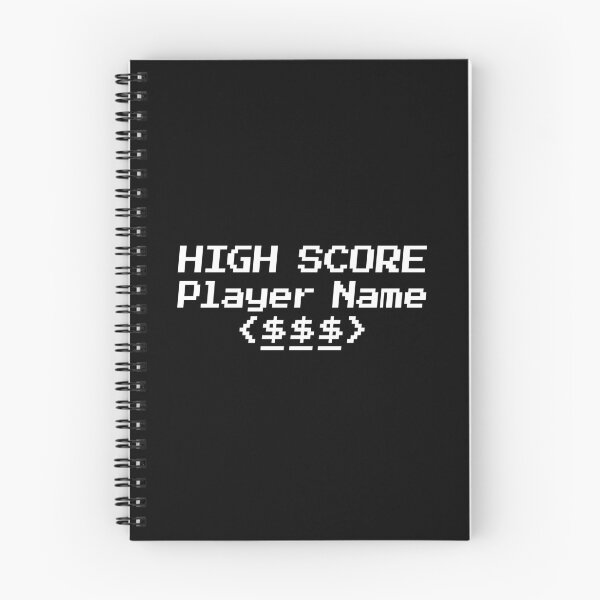 Item preview, HIGH SCORE Player Name $$$ designed and sold by redacteddesign.