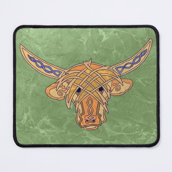 Item preview, Celtic Knot Highland Cow designed and sold by Moti Black.