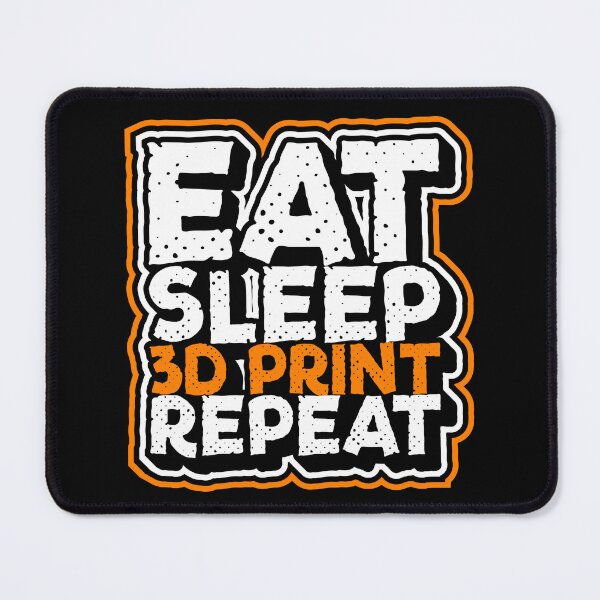 Item preview, Eat Sleep 3D Print Repeat 3D Printing designed and sold by inkedtee.