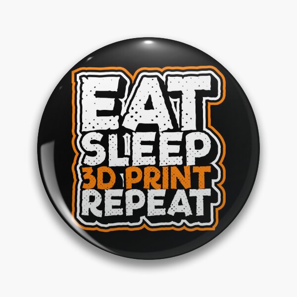 Item preview, Eat Sleep 3D Print Repeat 3D Printing designed and sold by inkedtee.