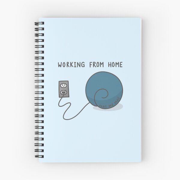 Item preview, Working from Home designed and sold by The Fat Owl.