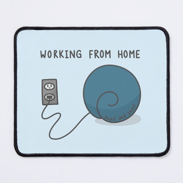 Item preview, Working from Home designed and sold by The Fat Owl.