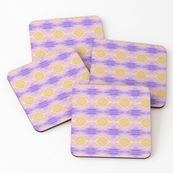 Item preview, Abstract yellow diamond pattern, digital painting designed and sold by Meo Design.