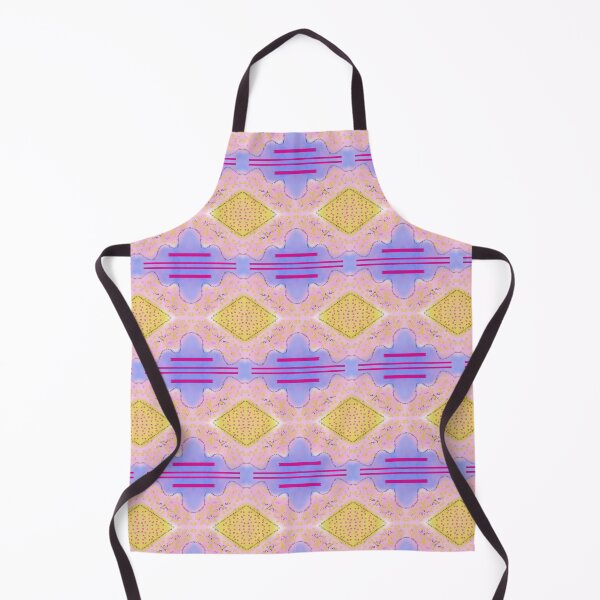 Item preview, Abstract yellow diamond pattern, digital painting designed and sold by Meo Design.