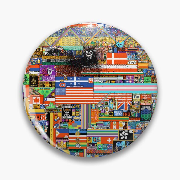 Item preview, /r/place Reddit 2022 12K  designed and sold by Cowboy Mike.