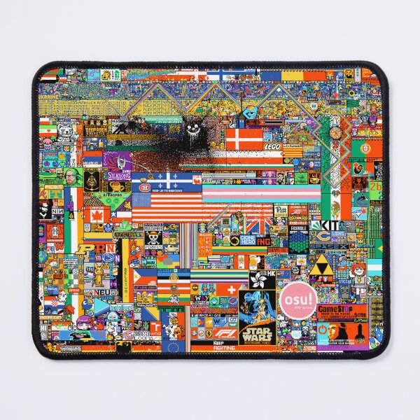 Item preview, /r/place Reddit 2022 12K designed and sold by Cowboy Mike.