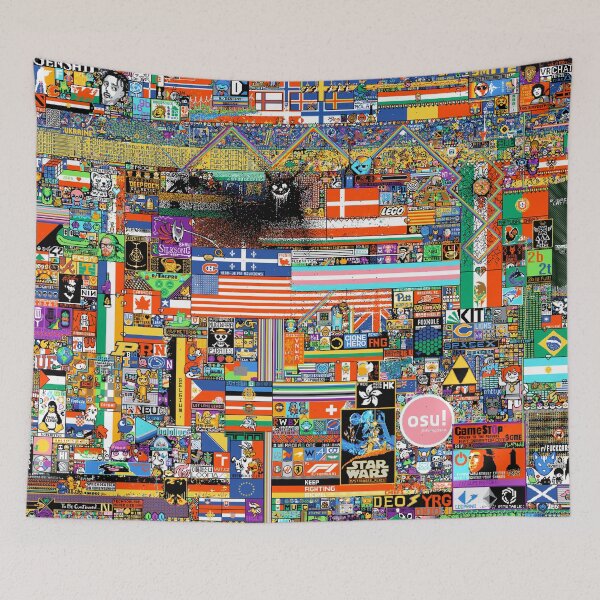 Item preview, /r/place Reddit 2022 12K  designed and sold by Cowboy Mike.