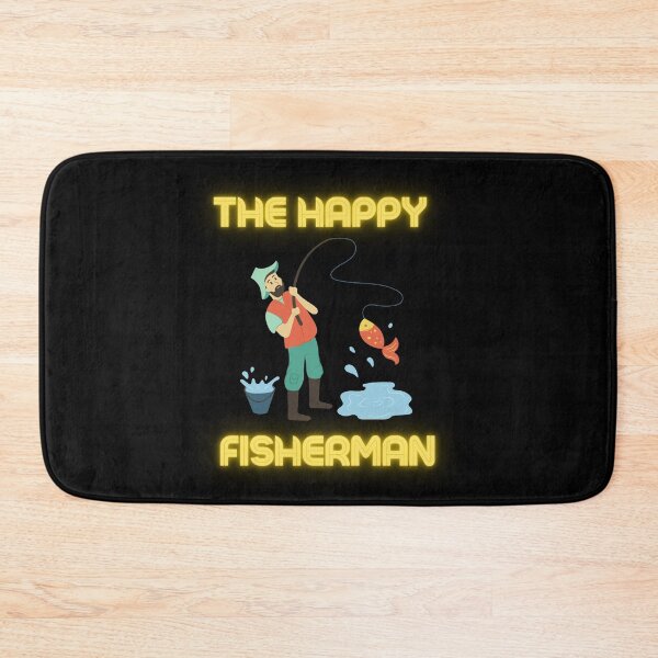 Item preview, The Happy Fisherman for man designed and sold by beunique5.