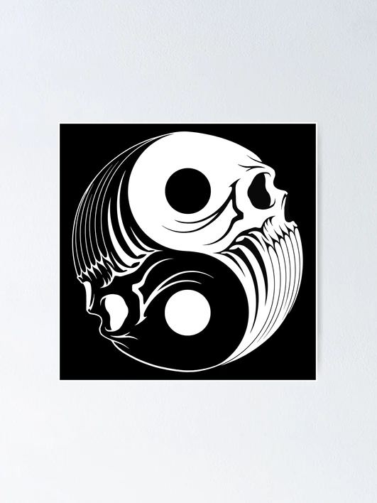 The BONEZ | . 【New Goods Info】 Vintage #05 Yin Yang Skull
