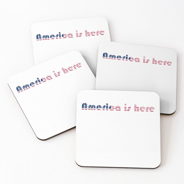 Item preview, America is here, motivation Quote for world cup Qatar 2022 designed and sold by Ilyaslah.