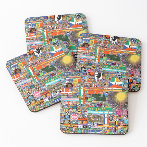 Item preview, Widescreen /r/place Reddit 2022 12K  designed and sold by Cowboy Mike.