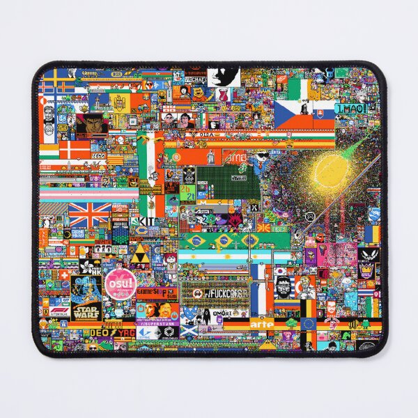 Item preview, Widescreen /r/place Reddit 2022 12K designed and sold by Cowboy Mike.
