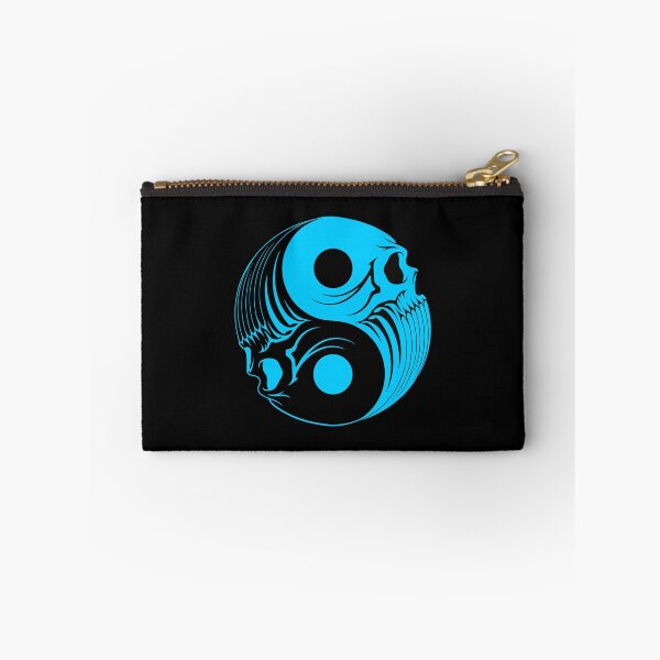 Item preview, Blue and Black Yin Yang Skulls designed and sold by JeffBartels.