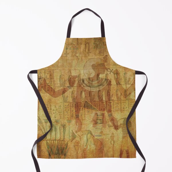 Item preview, Egyptian Hieroglyphics Parchment Pattern designed and sold by GnuArt.
