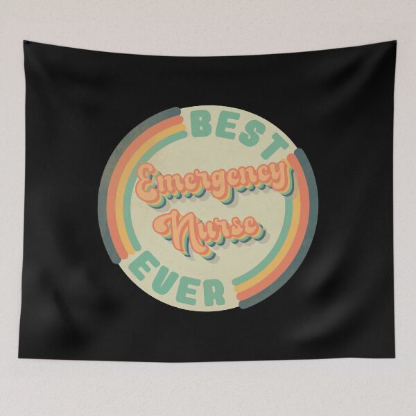 Item preview, Best Emergency Nurse Ever funny best Emergency Nurse in the world Emergency Nurse gift idea vintage retro Emergency Nurse designed and sold by coolteegifts.