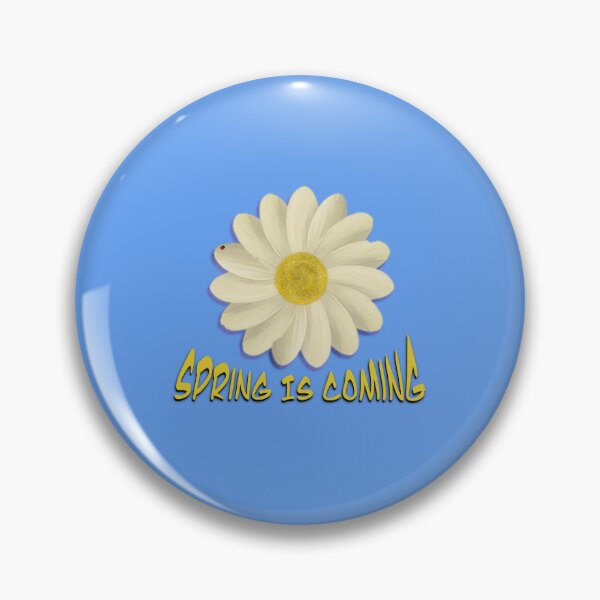 Item preview, Spring is coming, daisy white flower designed and sold by Meo Design.